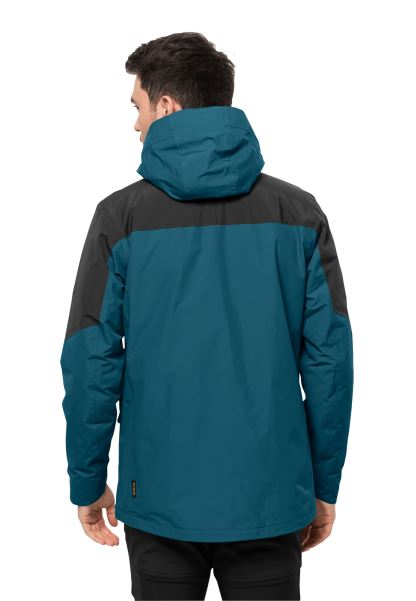 Romberg 3'ü 1 Arada Ceket M Koleksiyonları Mavi Mercan Jack Wolfskin