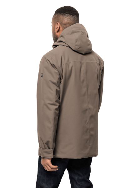 Kestane Kökenleri Jack Wolfskin Batı Yakası Ceketi