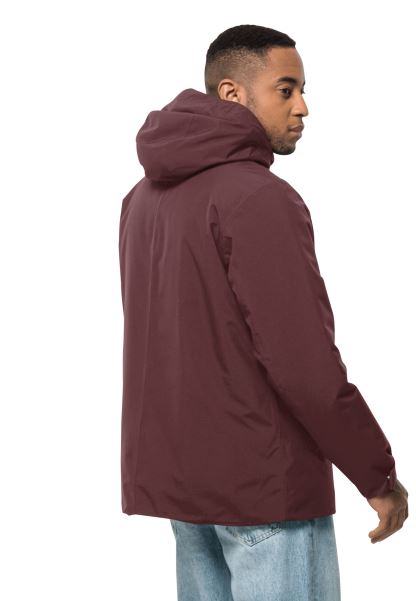 Tempelhof Ceket M Sıcak Cordovan Red Jack Wolfskin