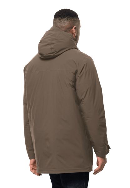 Origins Kestane Koenigsbau Parka Ve Jack Wolfskin
