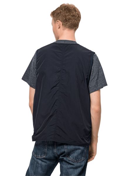 Jack Wolfskin Marka Gece Mavisi Hafif Yelek M