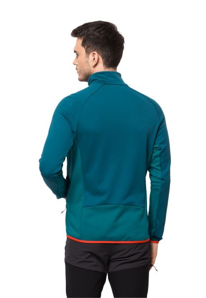 Sıcak Jack Wolfskin Gökyüzü Tepe Fz M Mavi Mercan