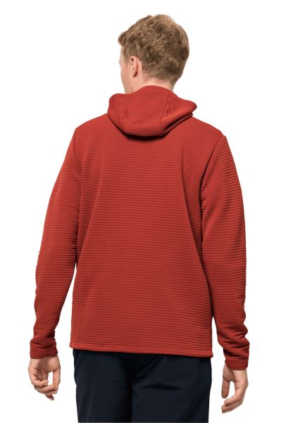 Mütevazı Kapüşonlu Ceket Erkek Koleksiyonu Jack Wolfskin Mexican Pepper