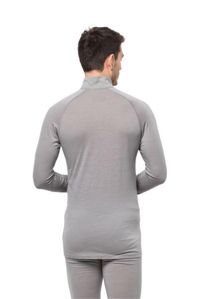 Jack Wolfskin Alpspitze Yün L/s Hz M Orta Gri Funda Koleksiyonları