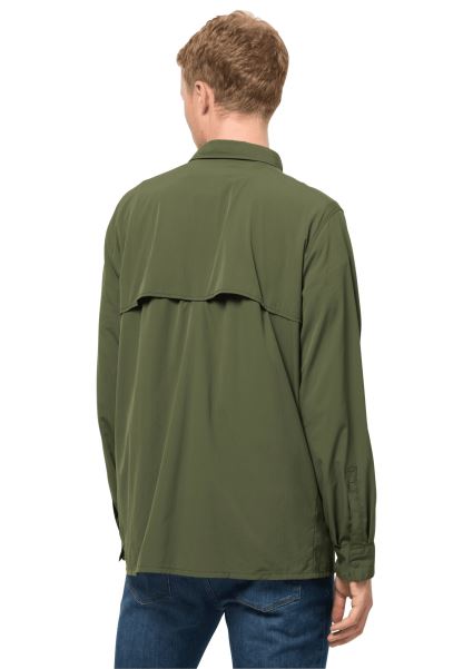 Atacama Havalandırma Gömlek M Greenwood Orijinal Jack Wolfskin