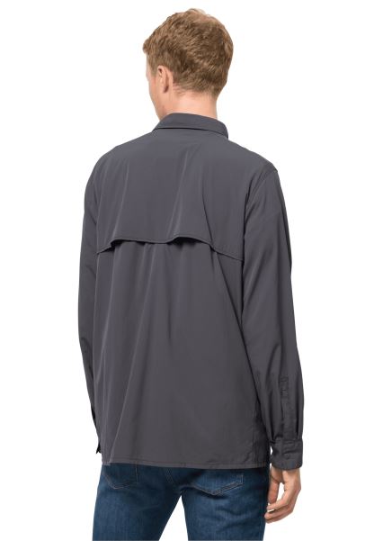 Jack Wolfskin Asfalt Yeni Atacama Havalandırma Gömlek M
