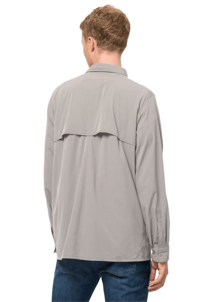 Jack Wolfskin Atacama Vent Gömlek M Orijinleri Kül Grisi