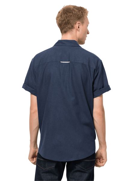 Koleksiyon Doğa Yazlık Gömlek M Koyu Indigo Jack Wolfskin