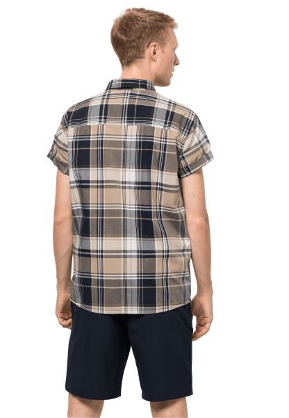 Markalar Sand Dune çekler Jack Wolfskin Küçük Göl Gömlek M