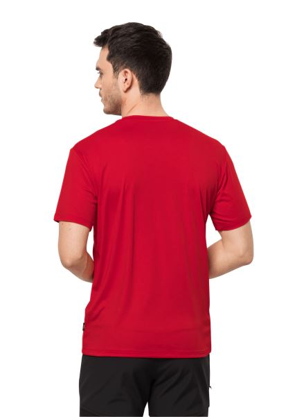 Jack Wolfskin Tech T M Sıcak Adrenalin Kırmızısı