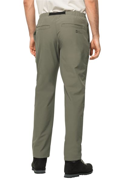 Moda Kış Yürüyüş Pantolonu M Tozlu Zeytin Jack Wolfskin