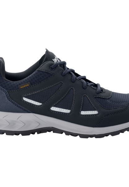 Jack Wolfskin En Iyi Koyu Mavi-kırmızı Ormanlık Alan 2 Texapore Low M