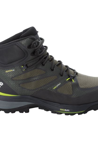 Force Forvet Texapore Orta M En Iyi Limon-koyu Yeşil Jack Wolfskin