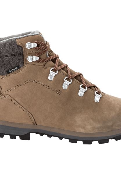Açık Kahverengi-açık Gri Sıcak Gök Gürültüsü Körfezi Texapore Mid M Jack Wolfskin