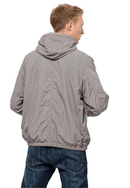 Hafif Ceket M Jack Wolfskin Kül Grisi Sıcak