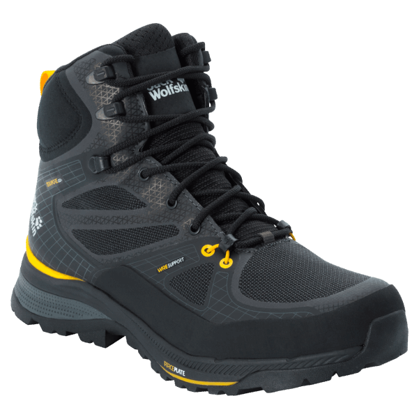 Siyah Koleksiyon Erkek Force Trekker Texapore Mid Jack Wolfskin