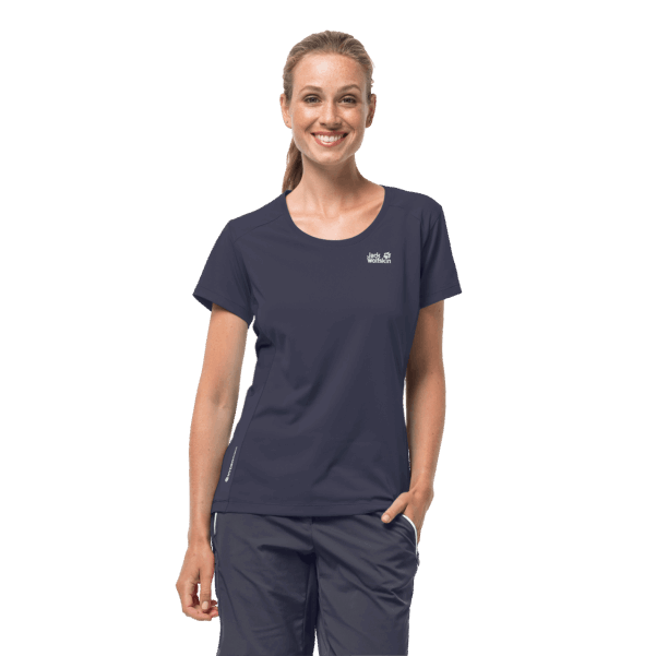 Jack Wolfskin Koleksiyonu Kadın Daraltır T Grafit