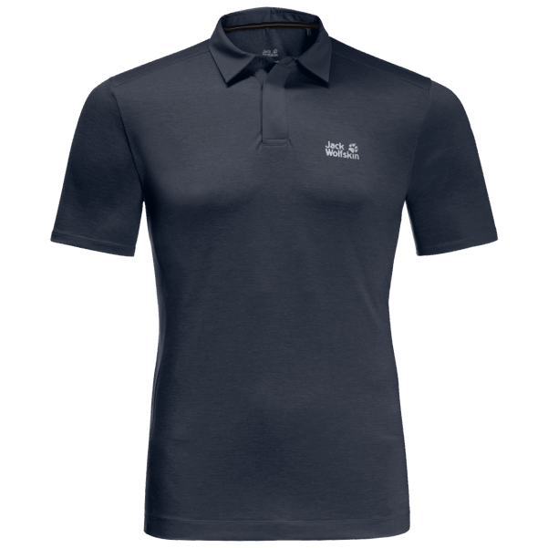 Gece Mavisi Erkek Pack & Go Polo Koleksiyonu Jack Wolfskin