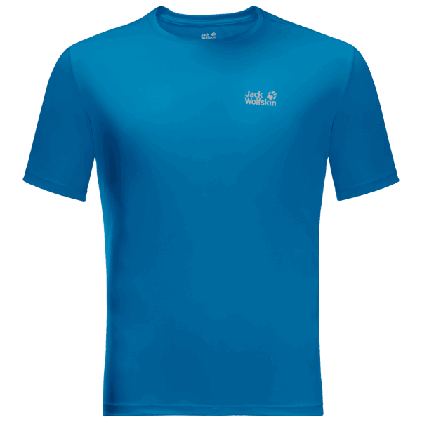Jack Wolfskin Moda Erkek Tech T Mavi Pasifik