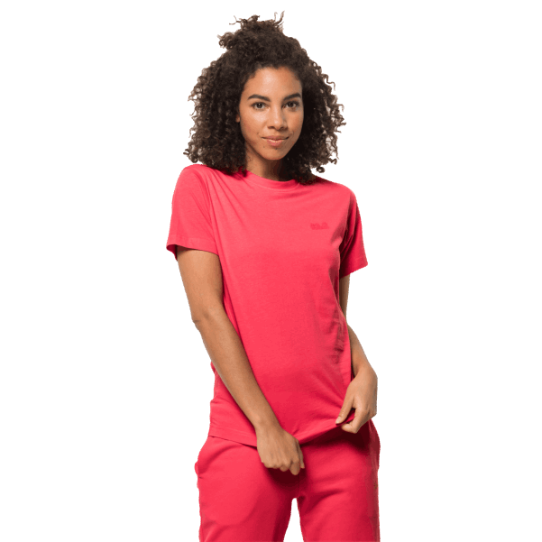 Lale Kırmızı Marka Kadın Temel T Jack Wolfskin