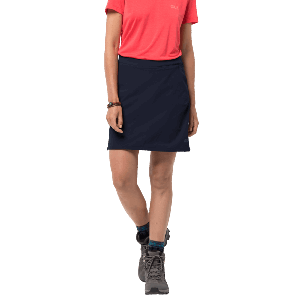 Jack Wolfskin Brands Kadın Hilltop Trail Skort Gece Mavisi