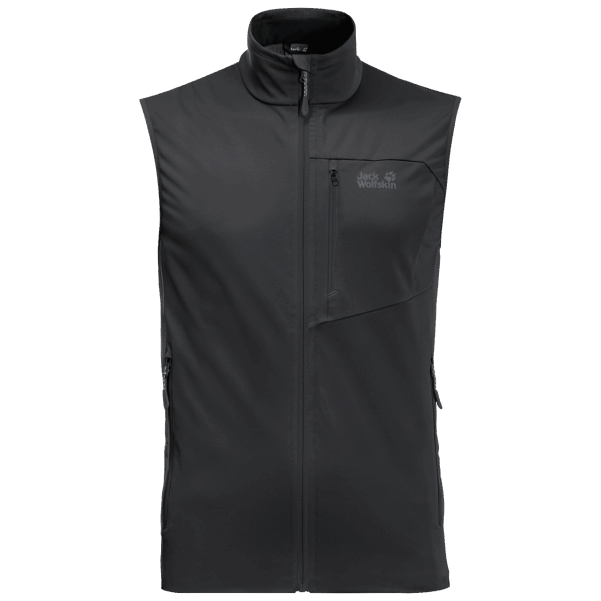 Orijinal En Yüksek Tepe Yelek M Jack Wolfskin Siyah