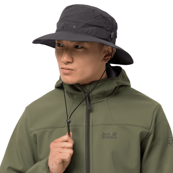 Koleksiyon Supplex File şapka Koyu çelik Jack Wolfskin