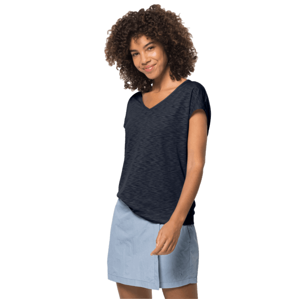 Koleksiyon Jack Wolfskin Kadın Seyahat T Gece Mavisi