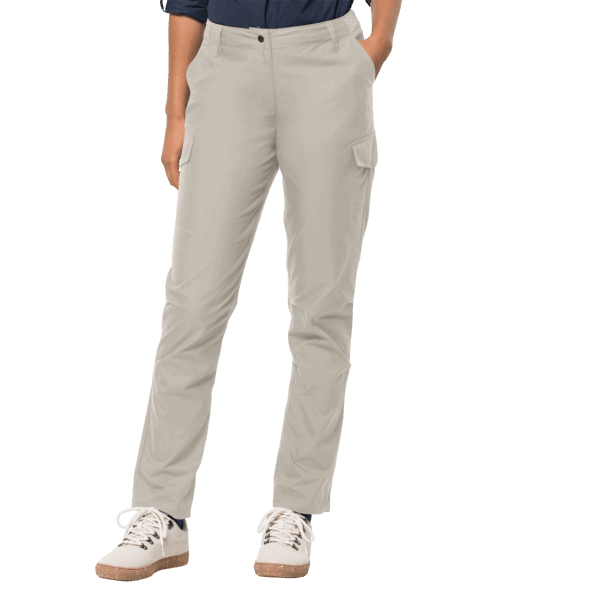 Jack Wolfskin Tozlu Gri Göl Kenarı Kadın Gezi Pantolonu Origins