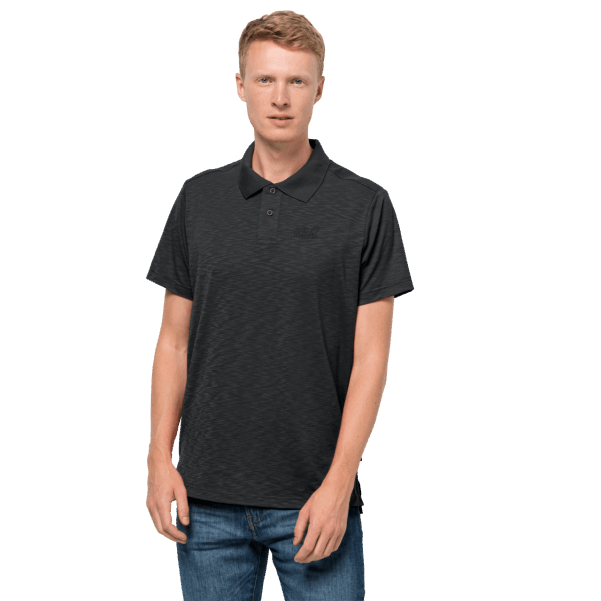 Erkek Seyahat Polo Jack Kurt Derisi Orijinal Siyah