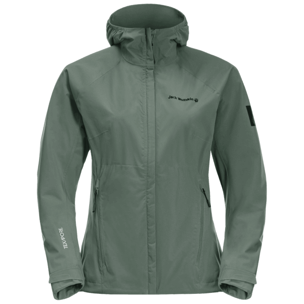 Jack Wolfskin Moda Kadın Tasman Tepe Ceket Hedge Green