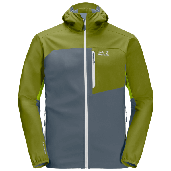 Yeni Jack Wolfskin Erkek Kartal Tepe Ii Softshell Altın Selvi