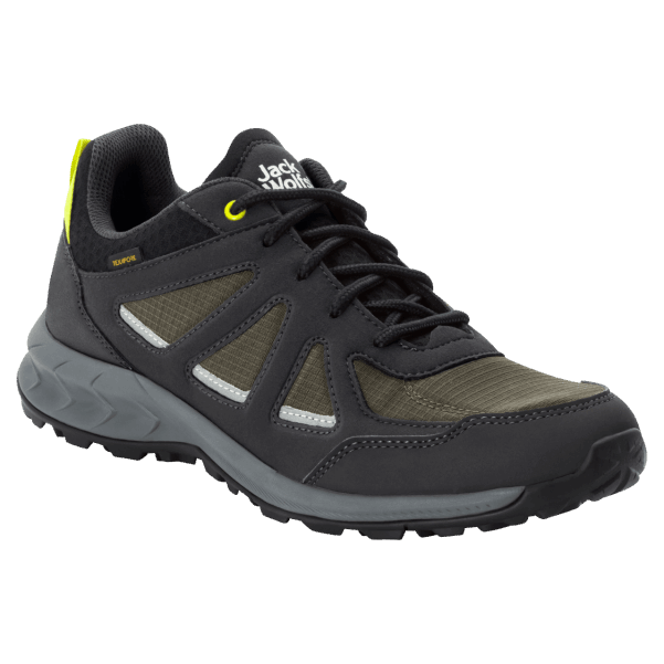 Haki-yeşil Yeni Erkek Ormanlık 2 Texapore Low Jack Wolfskin