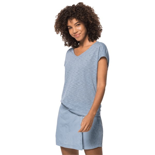 Moda Jack Wolfskin Mavi Sis Kadın Seyahat T