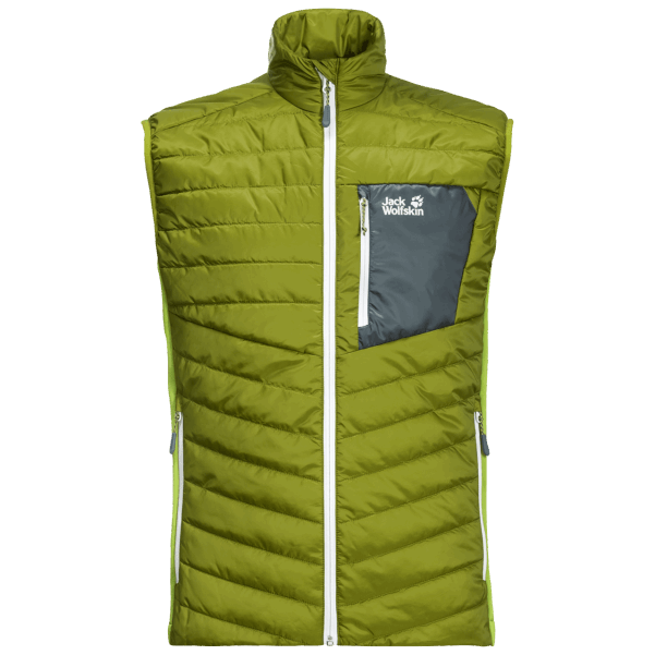Jack Wolfskin Brands Erkek Routeburn Yelek Altın Selvi