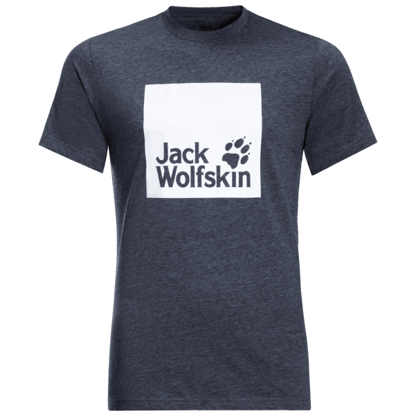 Gece Mavisi Yeni Erkek Okyanus Logosu T Jack Wolfskin