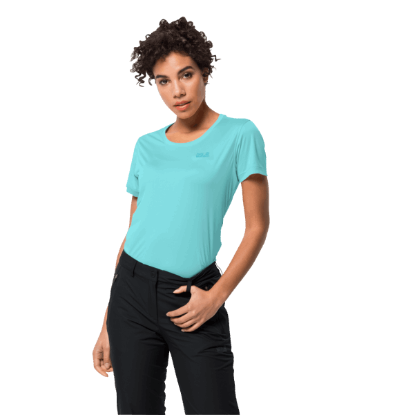 Kadın Teknoloji T Moda Nane Jack Wolfskin