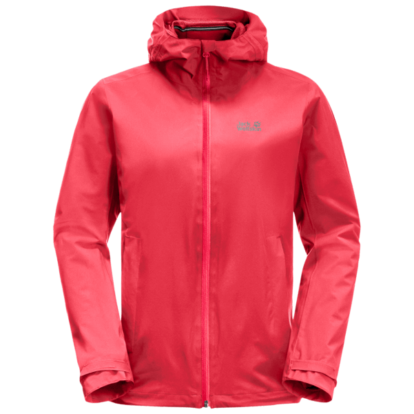 En Iyi Tulip Red Jack Wolfskin Kadın Pack & Go Kabuğu