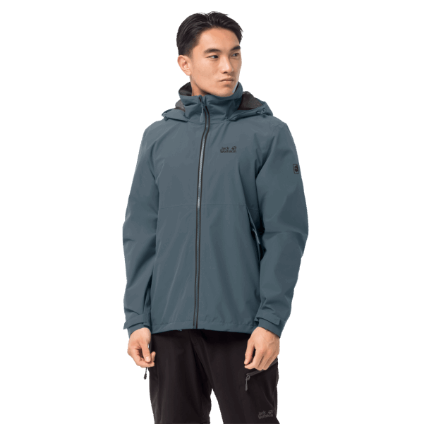 Fırtına Grisi Koleksiyonları Jack Wolfskin Erkek Evandale Ceketi
