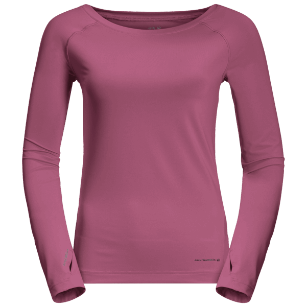 Menekşe Kuvars Kadın Tasman L/s Jack Wolfskin En Iyi