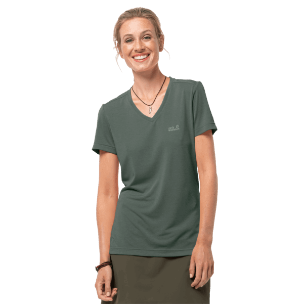 En Iyi Kadın Crosstrail T Jack Wolfskin Hedge Green