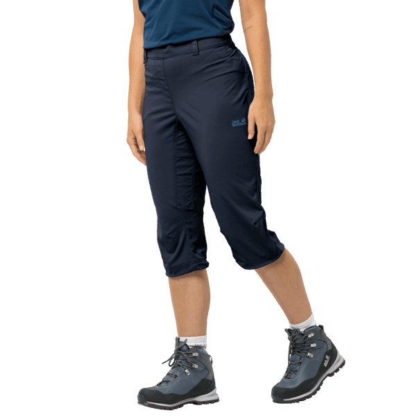 Gece Mavisi Aktif ışık 3/4 Pantolon Jack Wolfskin Koleksiyonu
