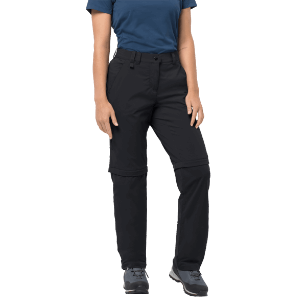 Jack Wolfskin Origin Siyah Kadın Aktif ışık Fermuarlı