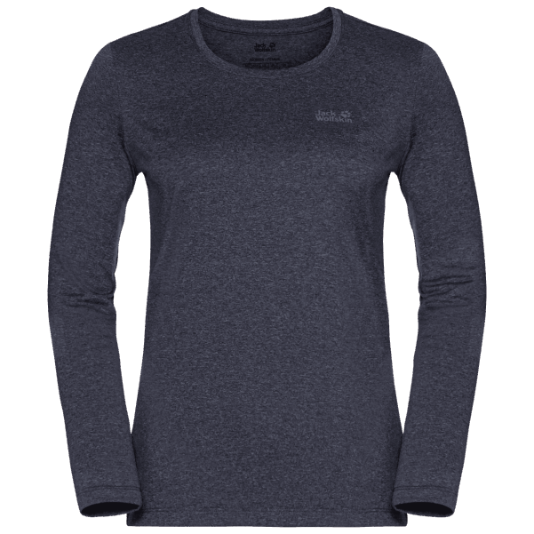 Kadın Gökyüzü Termal Ls T Origin Jack Wolfskin Grafit