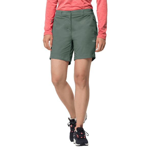 Kadın Tepe Kısa Jack Wolfskin En Iyi çit Yeşil