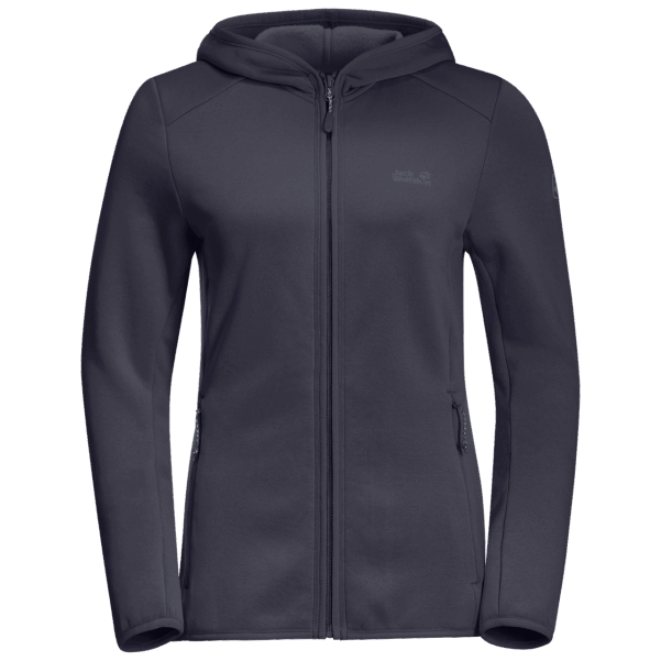 Kadın Türbülans Polar Jack Wolfskin Origins Grafit