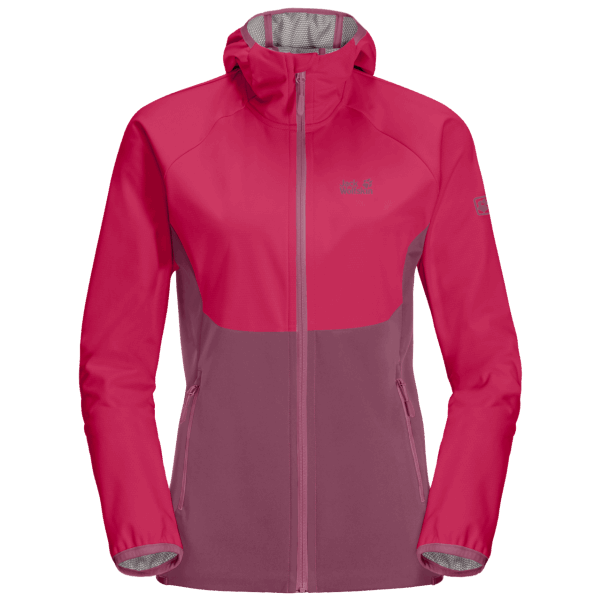 Menekşe Kuvars Jack Wolfskin Marka Kadın Yürüyüş Softshell