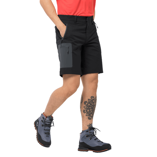 Jack Wolfskin Collections Erkek Aktif Eşofman şortu Siyah