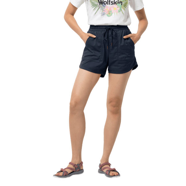 Gece Mavisi Jack Wolfskin Kadın Senegal şort Modası