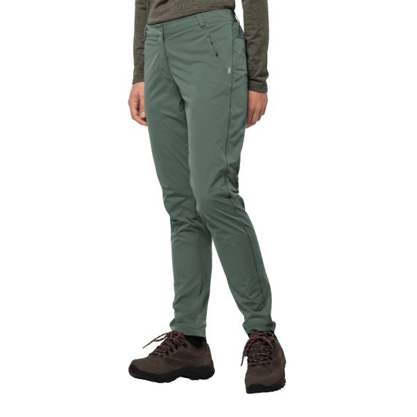 Kadın Tasman Pantolon Koleksiyonu Jack Wolfskin çit Yeşil